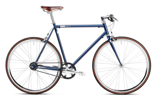 Urban Bike sapphire blue Gates Carbon Drive - Handmade Single Speed ...